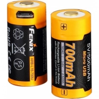 Аккумулятор 16340 Fenix 700 mAh Li-ion с разъемом для USB купить в Иркутске