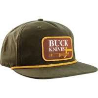 Бейсболка Buck Vintage Logo, зеленая купить в Иркутске