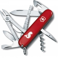 Нож перочинный Victorinox Angler, сталь X55CrMo14, рукоять Cellidor®, красный купить в Иркутске