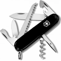 Нож перочинный Victorinox Camper 91 мм, 13 функций, черный купить в Иркутске