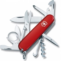 Нож перочинный Victorinox Explorer, сталь X55CrMo14, рукоять Cellidor®, красный купить в Иркутске