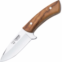 Нож с фиксированным клинком Cudeman Cuchillo Desollador, сталь 440 Stainless Steel, рукоять оливковое дерево купить в Иркутске