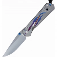 Нож складной Chris Reeve Large Sebenza 21  L21UNIQUE O, сталь CPM S35VN, рукоять титан купить в Иркутске