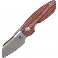 Складной нож Kizer October, сталь CPM 20CV, рукоять Red Micarta купить в Иркутске