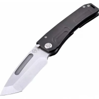 Складной нож Medford Marauder Tanto, сталь S35VN, рукоять титановый сплав PVD, чёрный купить в Иркутске