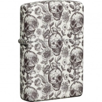 Зажигалка Skeleton Glow in the Dark Green ZIPPO купить в Иркутске