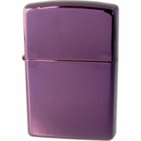 Зажигалка ZIPPO Abyss Classic, латунь с покрытием, фиолетовый, глянцевая, 36х12×56 мм купить в Иркутске