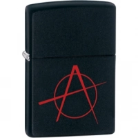 Зажигалка ZIPPO Classic А с покрытием Black Matte, латунь/сталь, чёрная, матовая, 36x12x56 мм купить в Иркутске