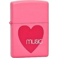 Зажигалка Zippo Heart Music 24014, латунь купить в Иркутске