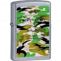 Зажигалка Zippo Hidden Face 21005, латунь купить в Иркутске