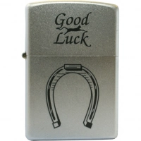 Зажигалка ZIPPO Horse Shoe Satin Chrome, латунь с никеле-хром. покрыт., серебр., матовая, 36х56х12мм купить в Иркутске