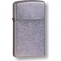 Зажигалка ZIPPO Slim® с покрытием Street Chrome™, латунь/сталь, серебристая, матовая, 30х10×55 мм купить в Иркутске